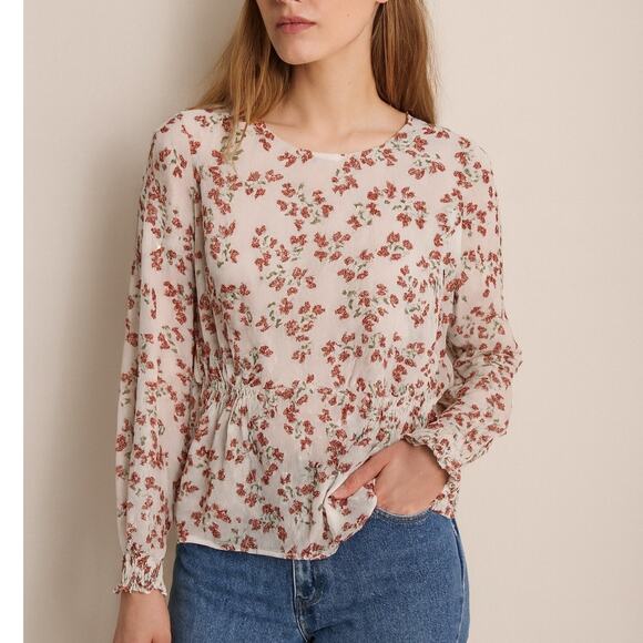 MSCH Copenhagen Sarina Top in Pomegranate Flower - Picture 1 of 7